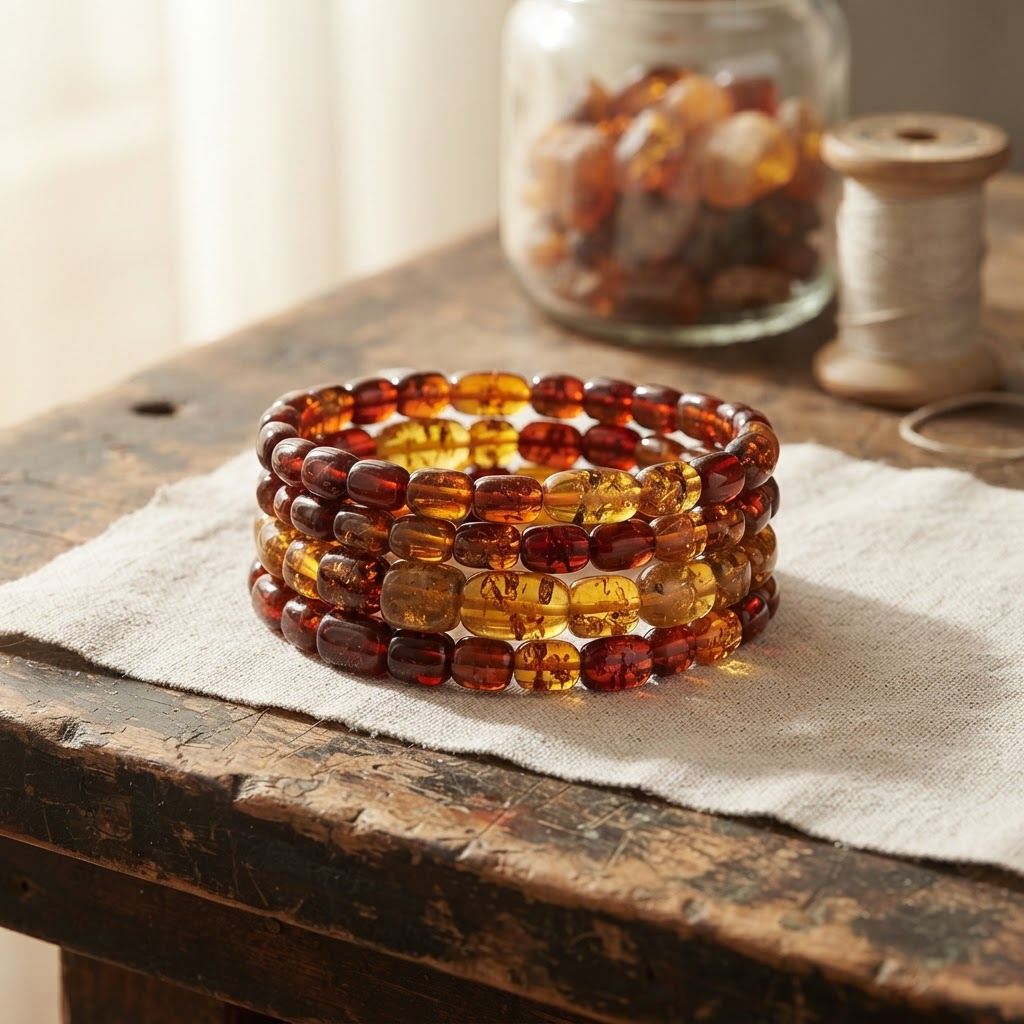 Margaret's Amber™ Orchard Amber Bracelet