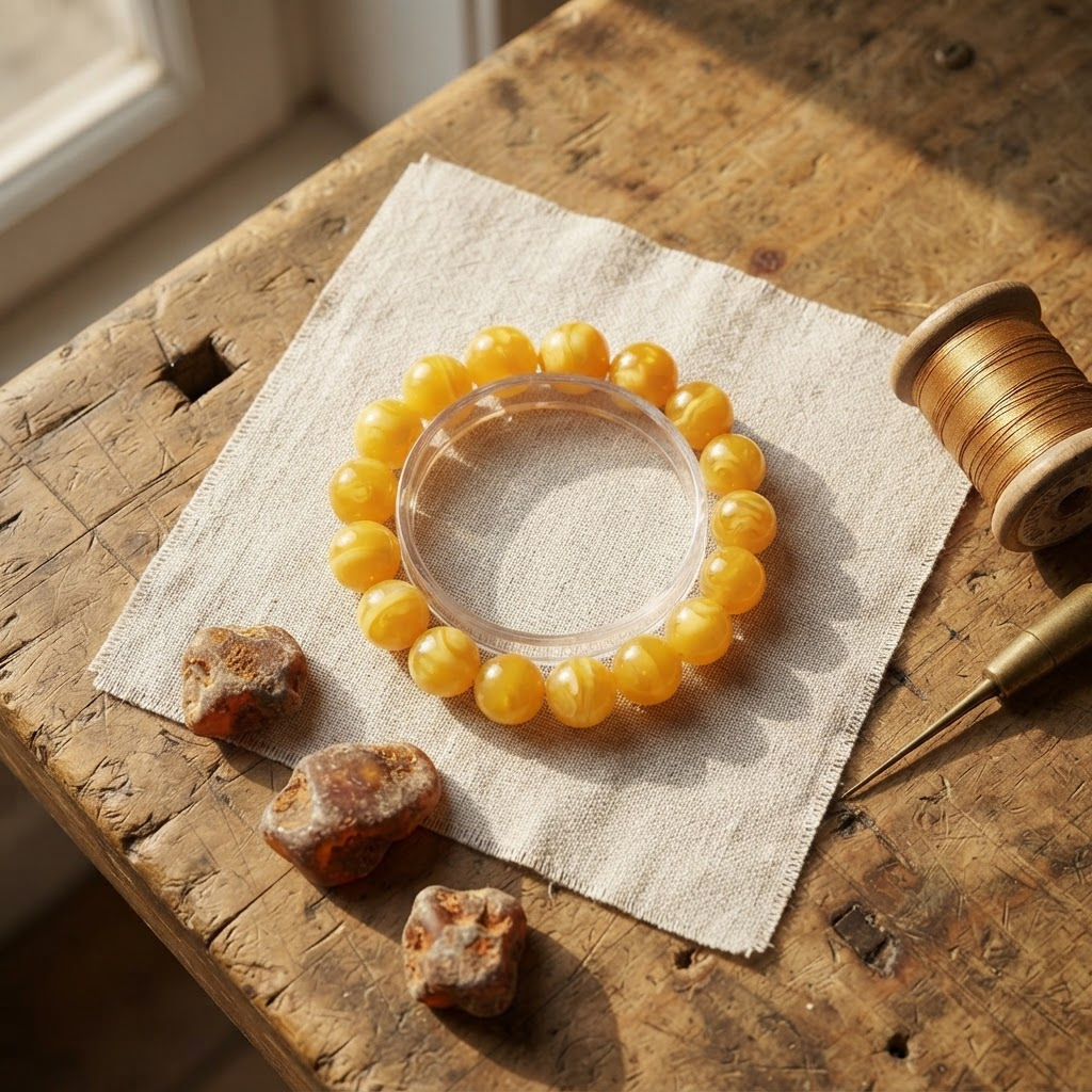 Margaret's Amber™ Tide Honey Amber Bracelet