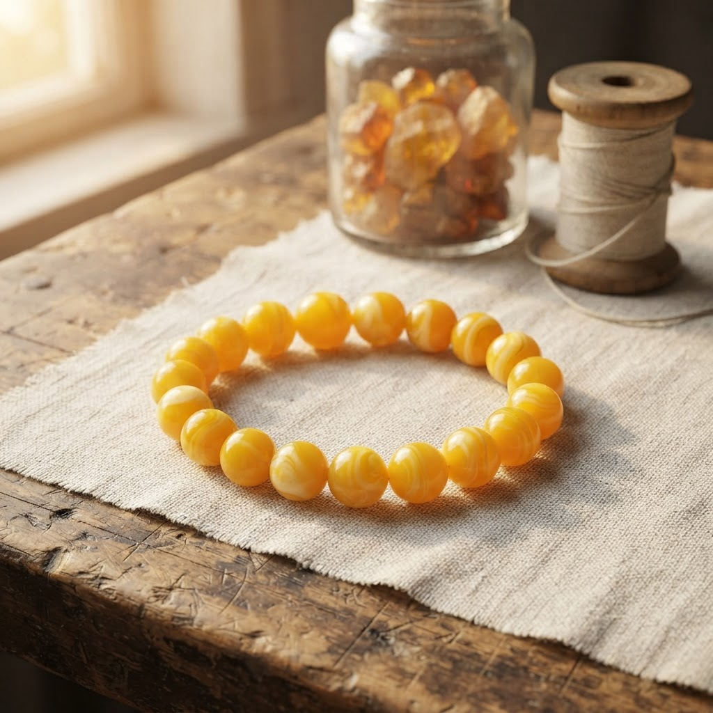 Margaret's Amber™ Tide Honey Amber Bracelet