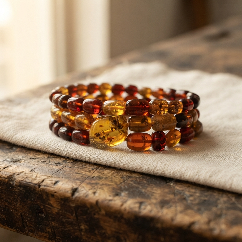 Margaret's Amber™ Orchard Amber Bracelet