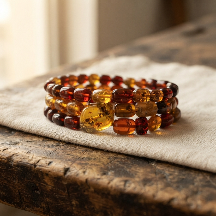 Margaret's Amber™ Orchard Amber Bracelet