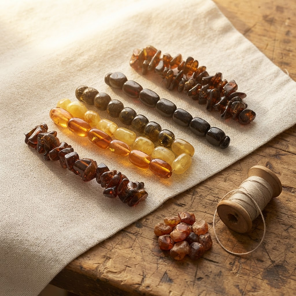 Margaret's Amber™ Ivy Raw Amber Bracelet