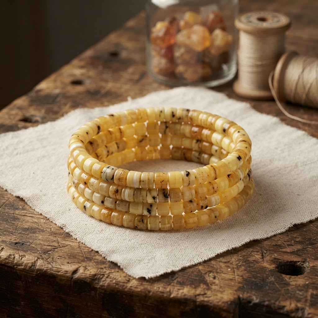 Margaret's Amber™ Thistle Amber Bracelet