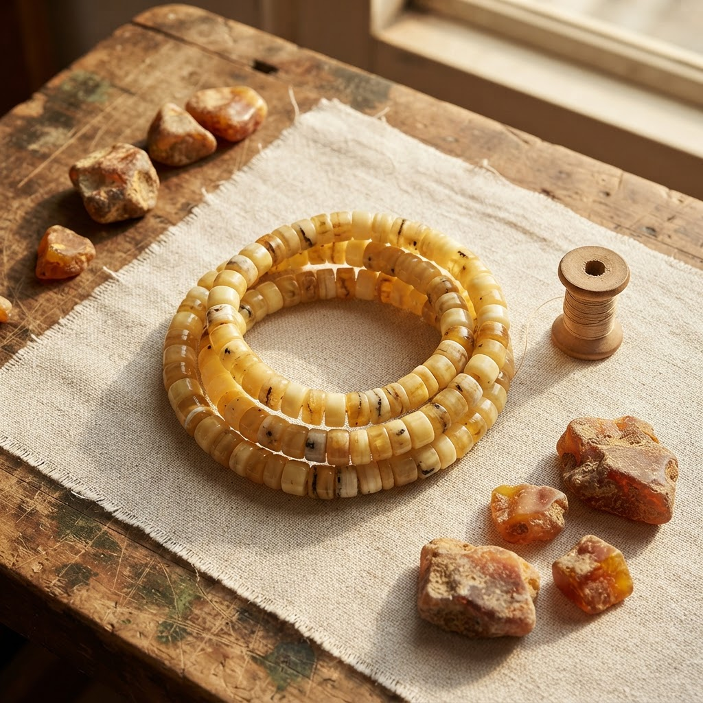 Margaret's Amber™ Thistle Amber Bracelet