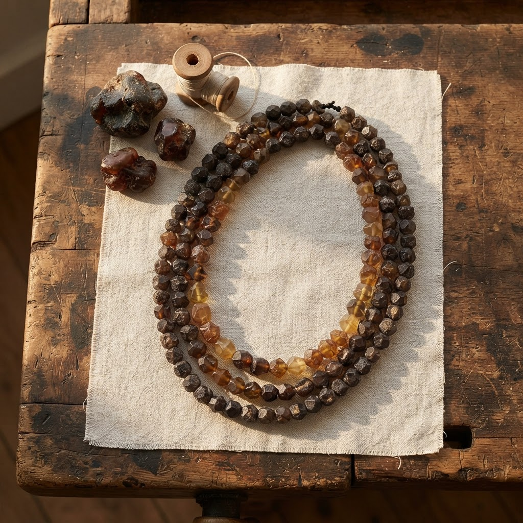 Margaret's Amber™ Calm Faceted Amber Necklace