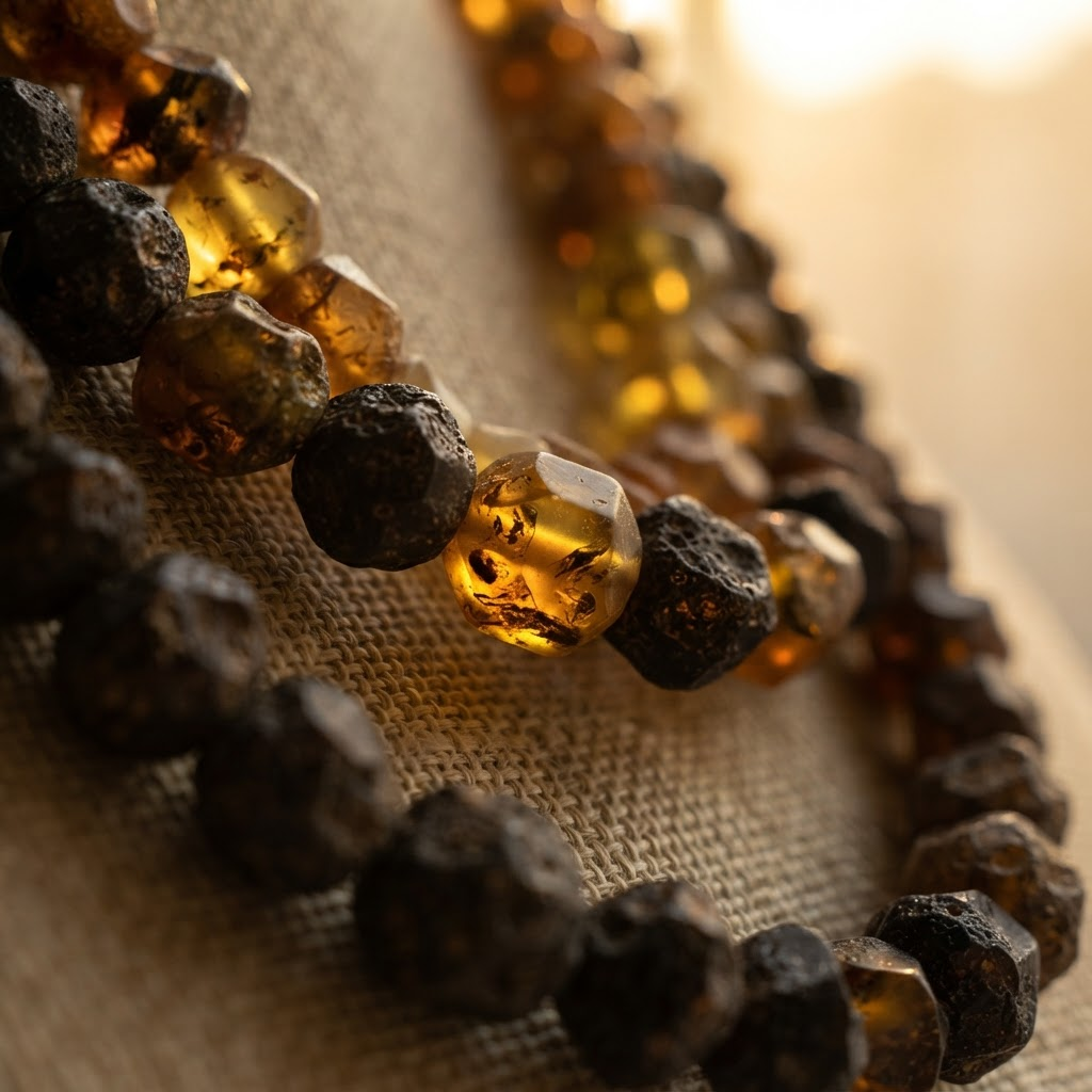 Margaret's Amber™ Calm Faceted Amber Necklace