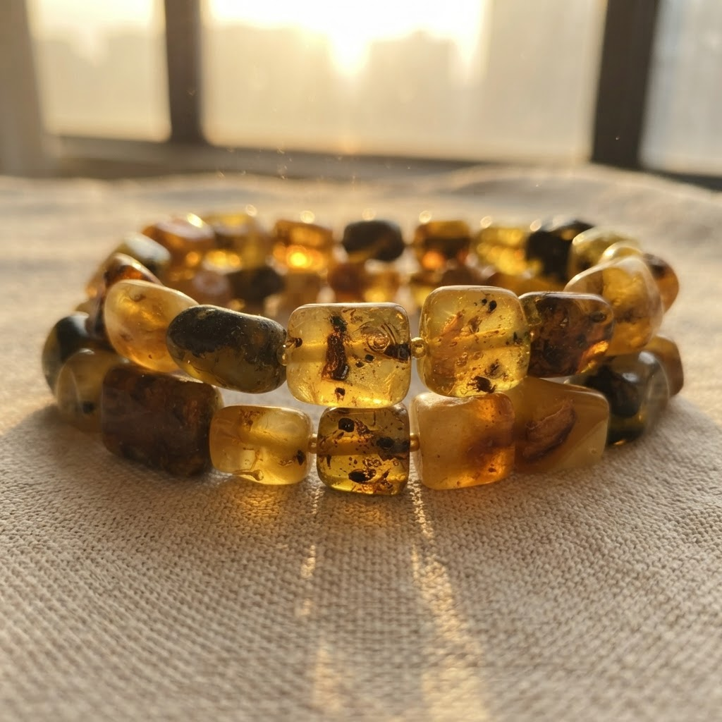 Margaret's Amber™ Dell Royal White Amber Bracelet