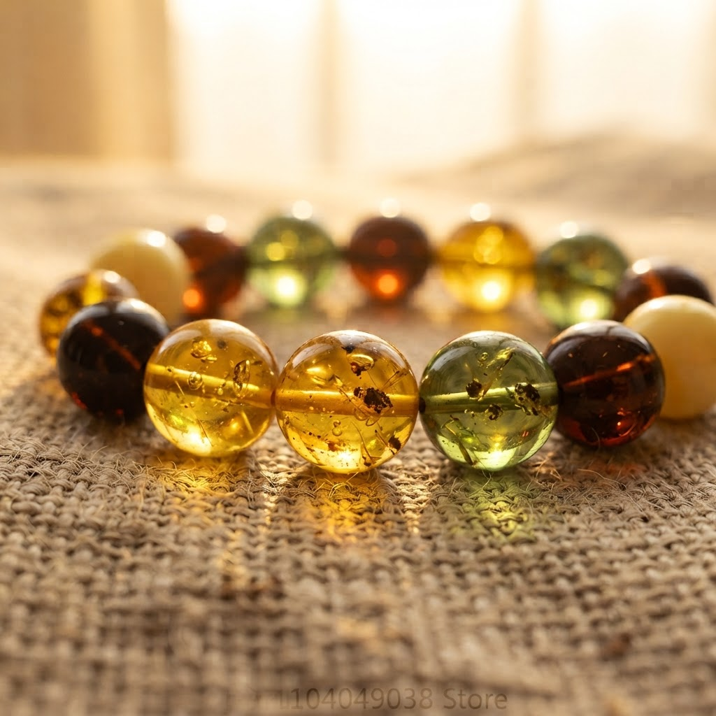 Margaret's Amber™ Goldie Honey Raw Amber Bracelet