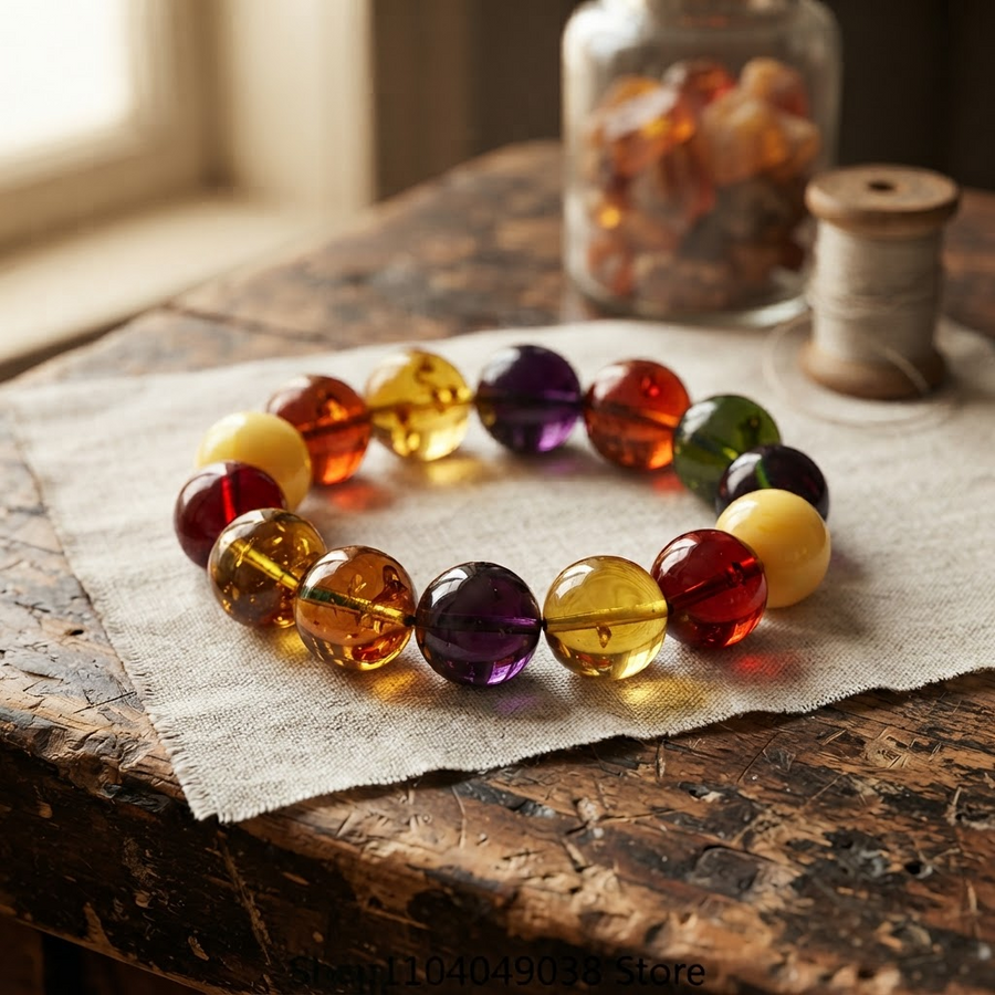 Margaret's Amber™ Goldie Honey Raw Amber Bracelet