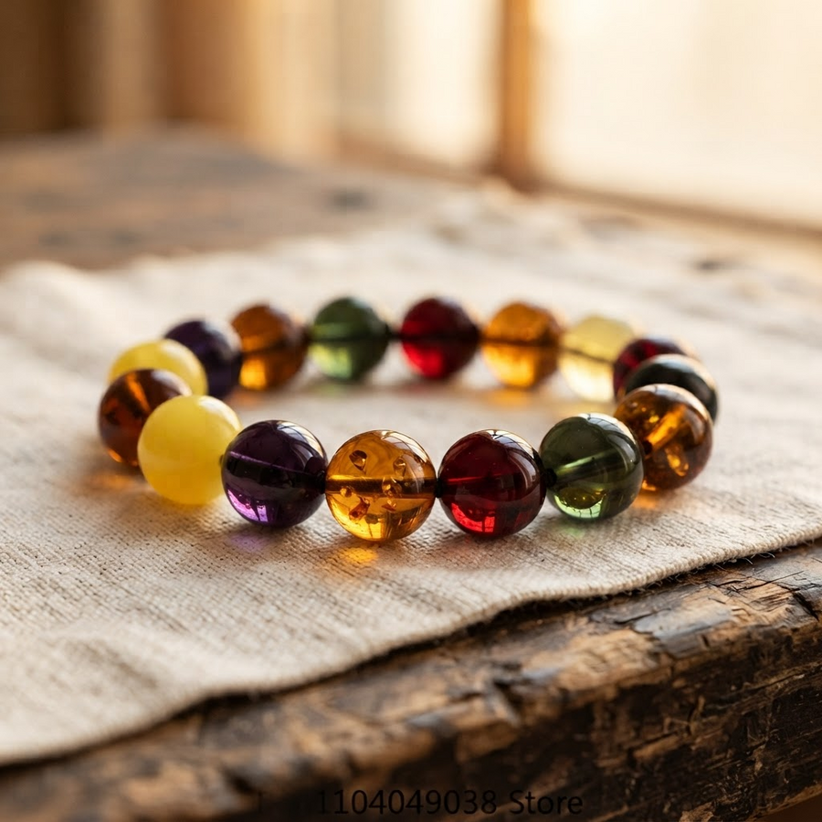 Margaret's Amber™ Goldie Honey Raw Amber Bracelet