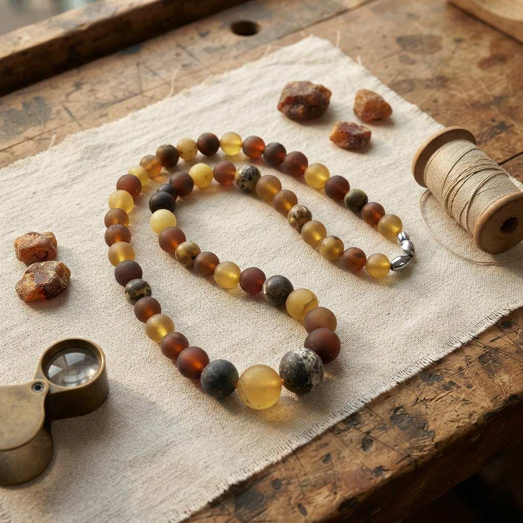 Margaret's Amber™ Copse Amber Necklace