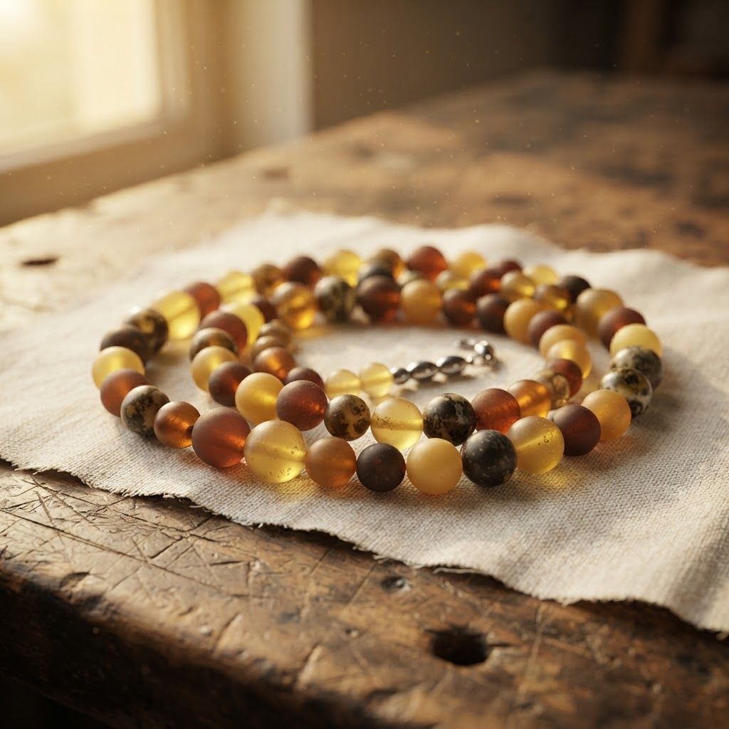 Margaret's Amber™ Copse Amber Necklace