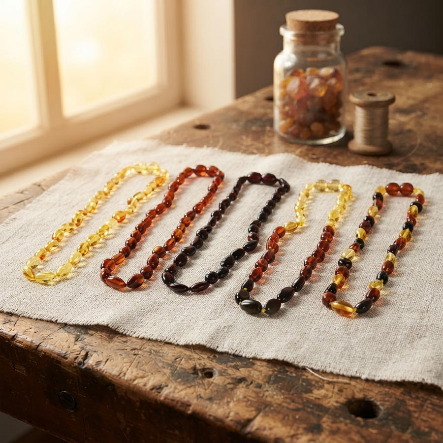 Margaret's Amber™ Elsie Amber Necklace