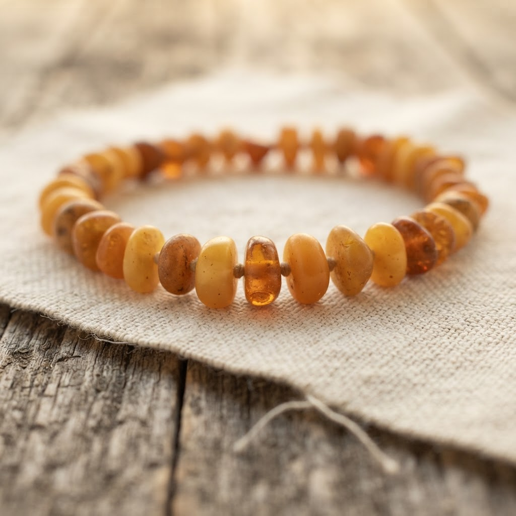 Margaret's Amber™ Moor Amber Anklet