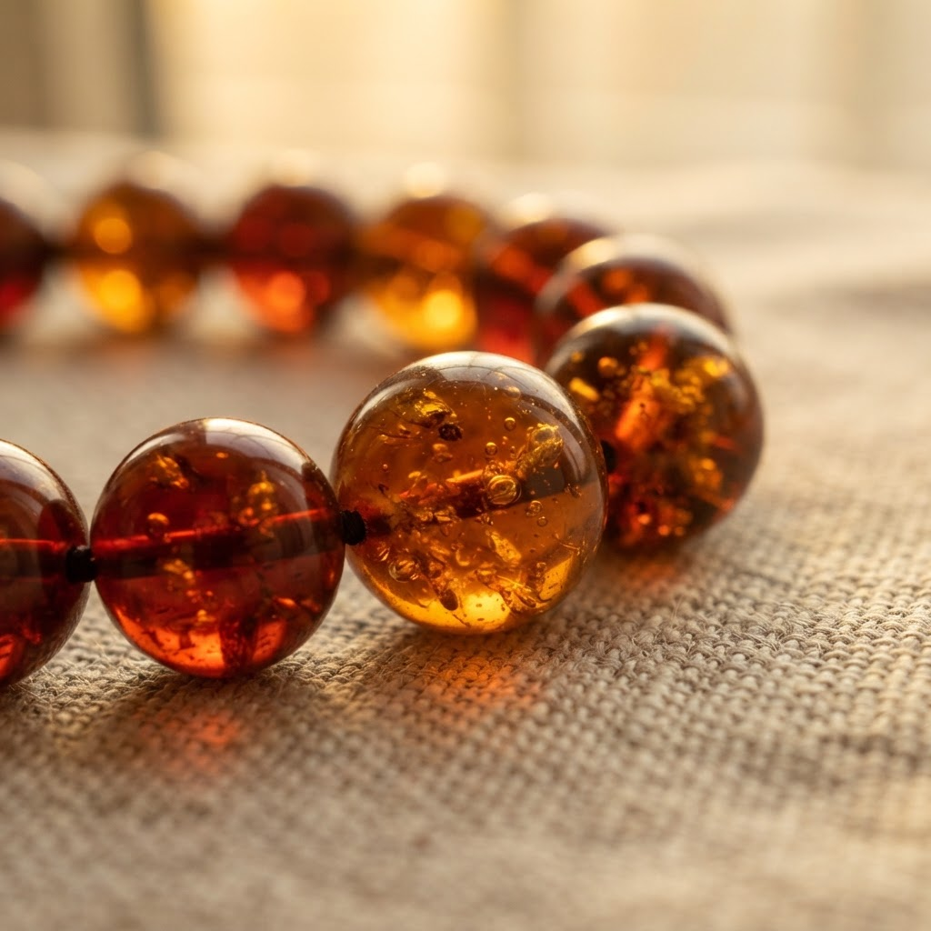 Margaret's Amber™ Larch Cherry Amber Bracelet