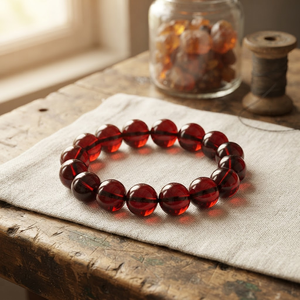Margaret's Amber™ Larch Cherry Amber Bracelet