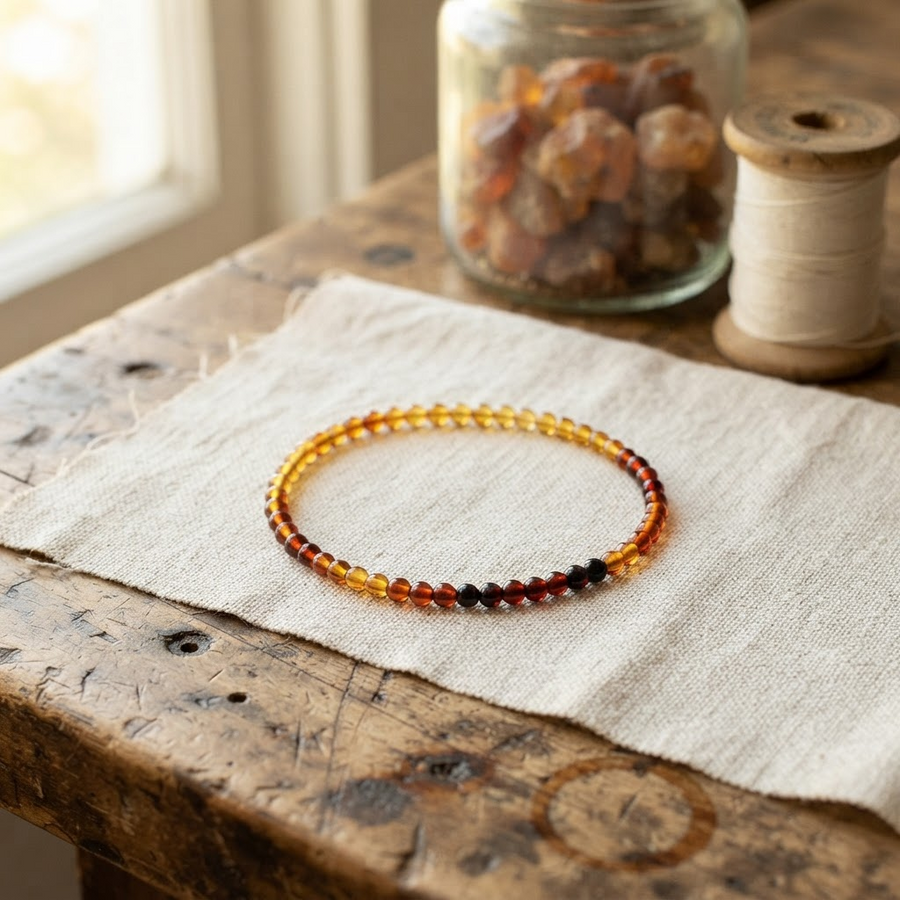 Margaret's Amber™ Dora Amber Anklet