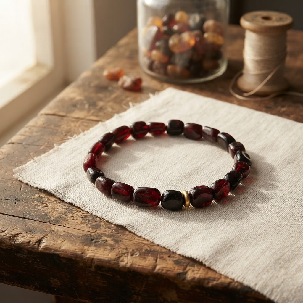 Margaret's Amber™ Maud Cherry Amber Bracelet