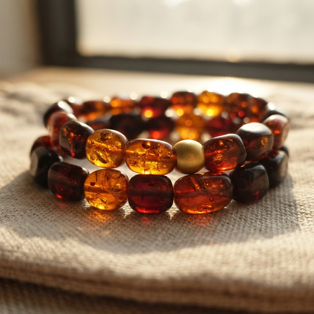 Margaret's Amber™ Maud Cherry Amber Bracelet