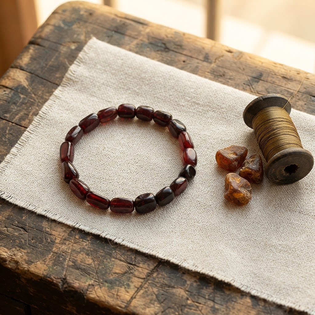 Margaret's Amber™ Maud Cherry Amber Bracelet
