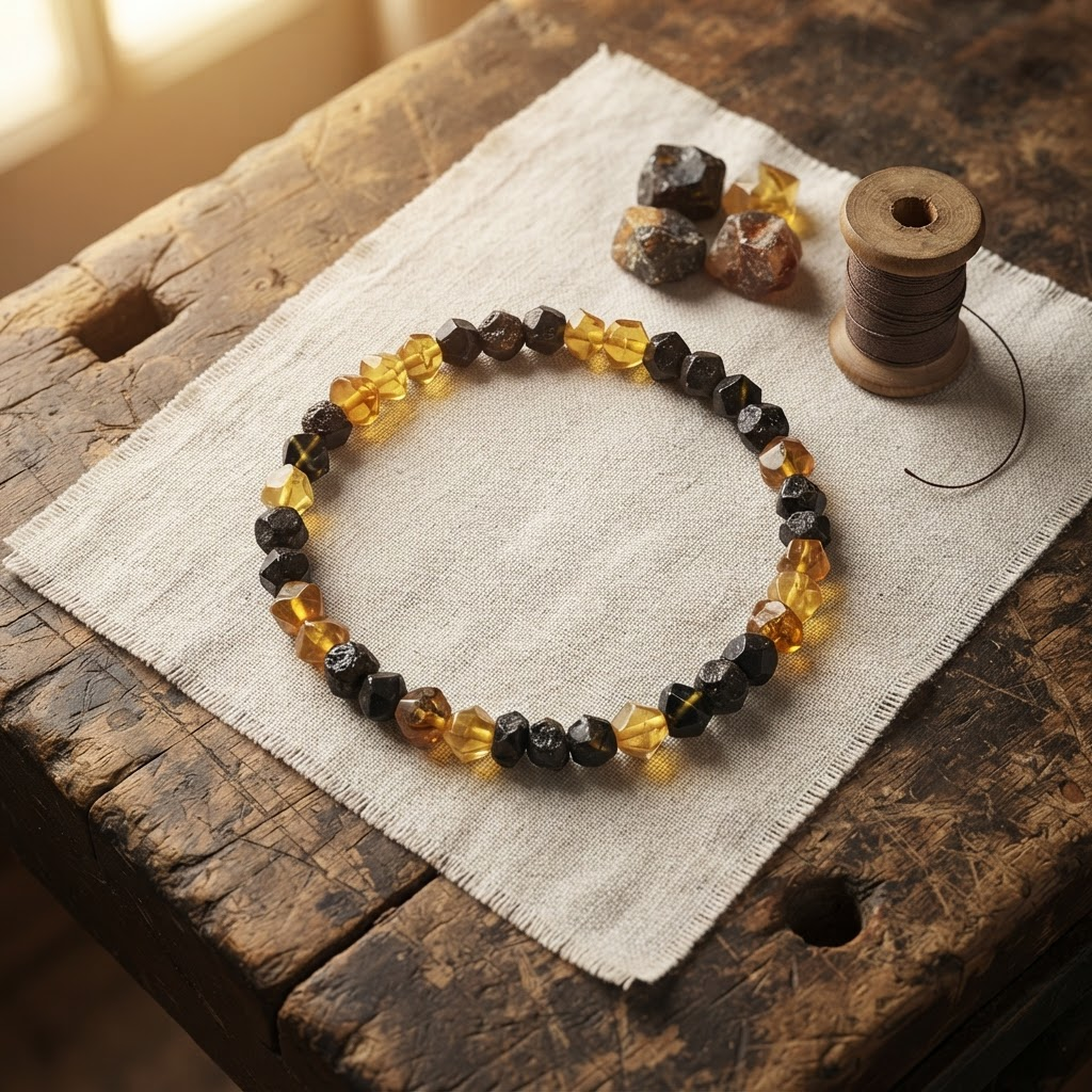 Margaret's Amber™ Lumen Midnight Amber Bracelet