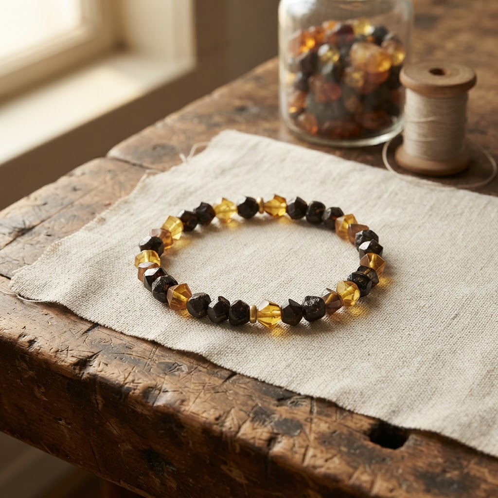 Margaret's Amber™ Lumen Midnight Amber Bracelet