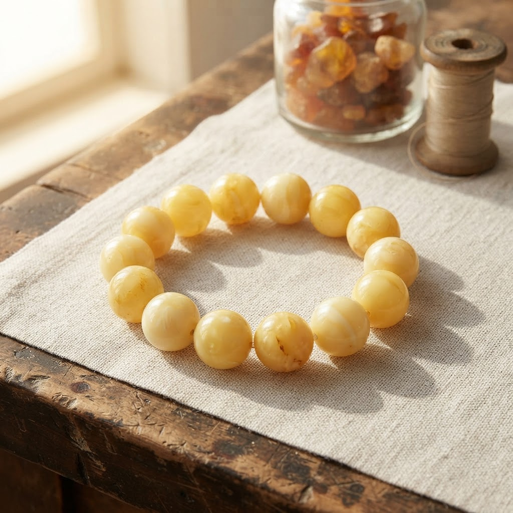 Margaret's Amber™ Bramble Honey Amber Bracelet