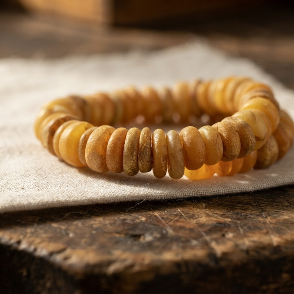 Margaret's Amber™ Halo Honey Amber Bracelet