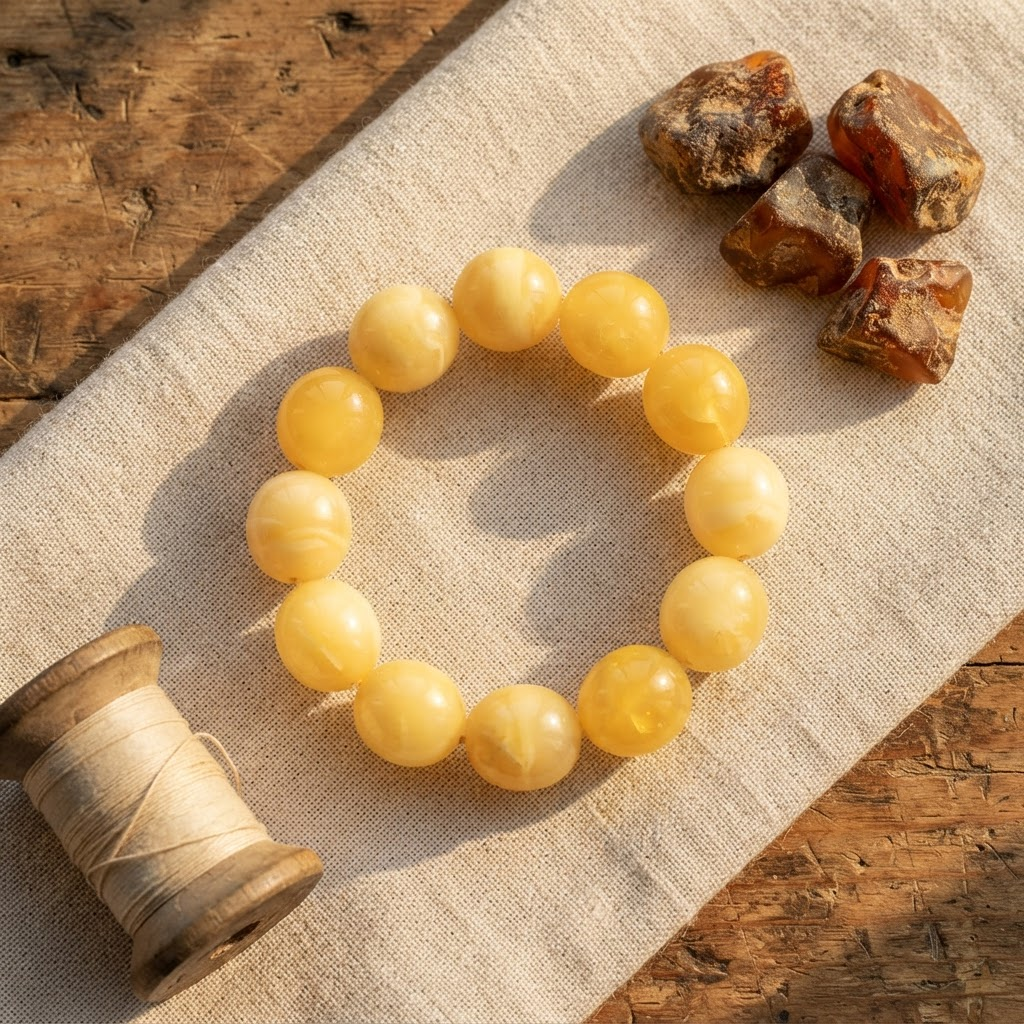 Margaret's Amber™ Bramble Honey Amber Bracelet