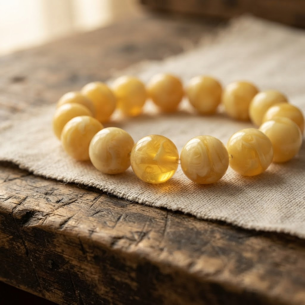 Margaret's Amber™ Bramble Honey Amber Bracelet