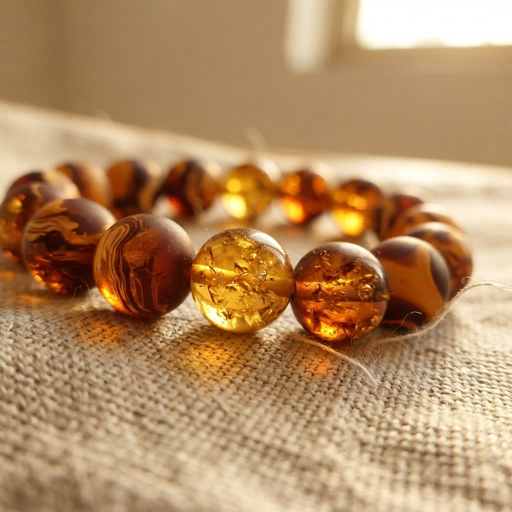 Margaret's Amber™ Sienna Honey Amber Bracelet