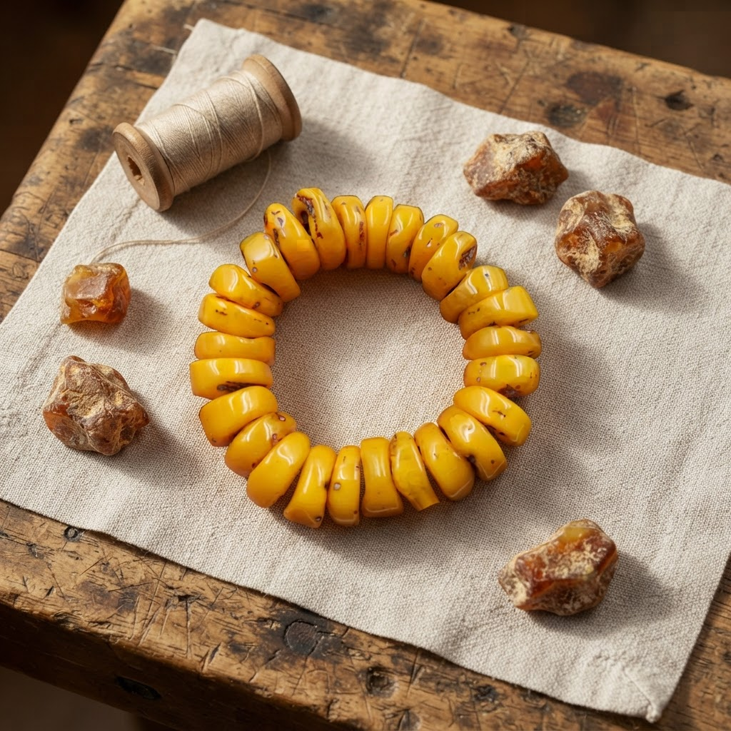 Margaret's Amber™ Amberley Honey Amber Bracelet