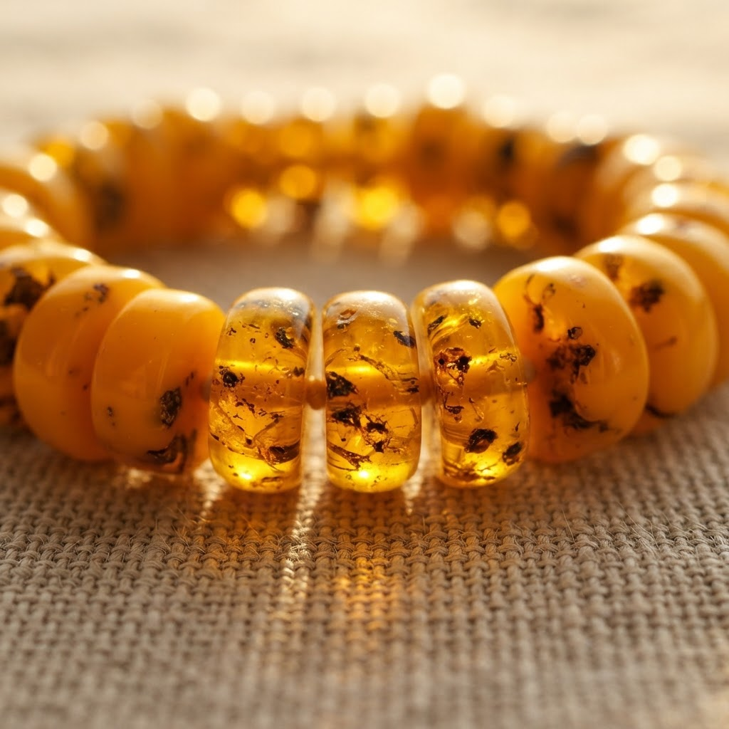 Margaret's Amber™ Amberley Honey Amber Bracelet