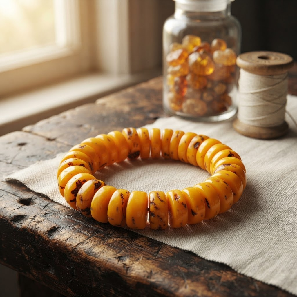 Margaret's Amber™ Amberley Honey Amber Bracelet