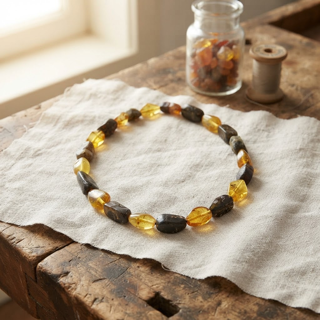 Margaret's Amber™ Rush Amber Necklace