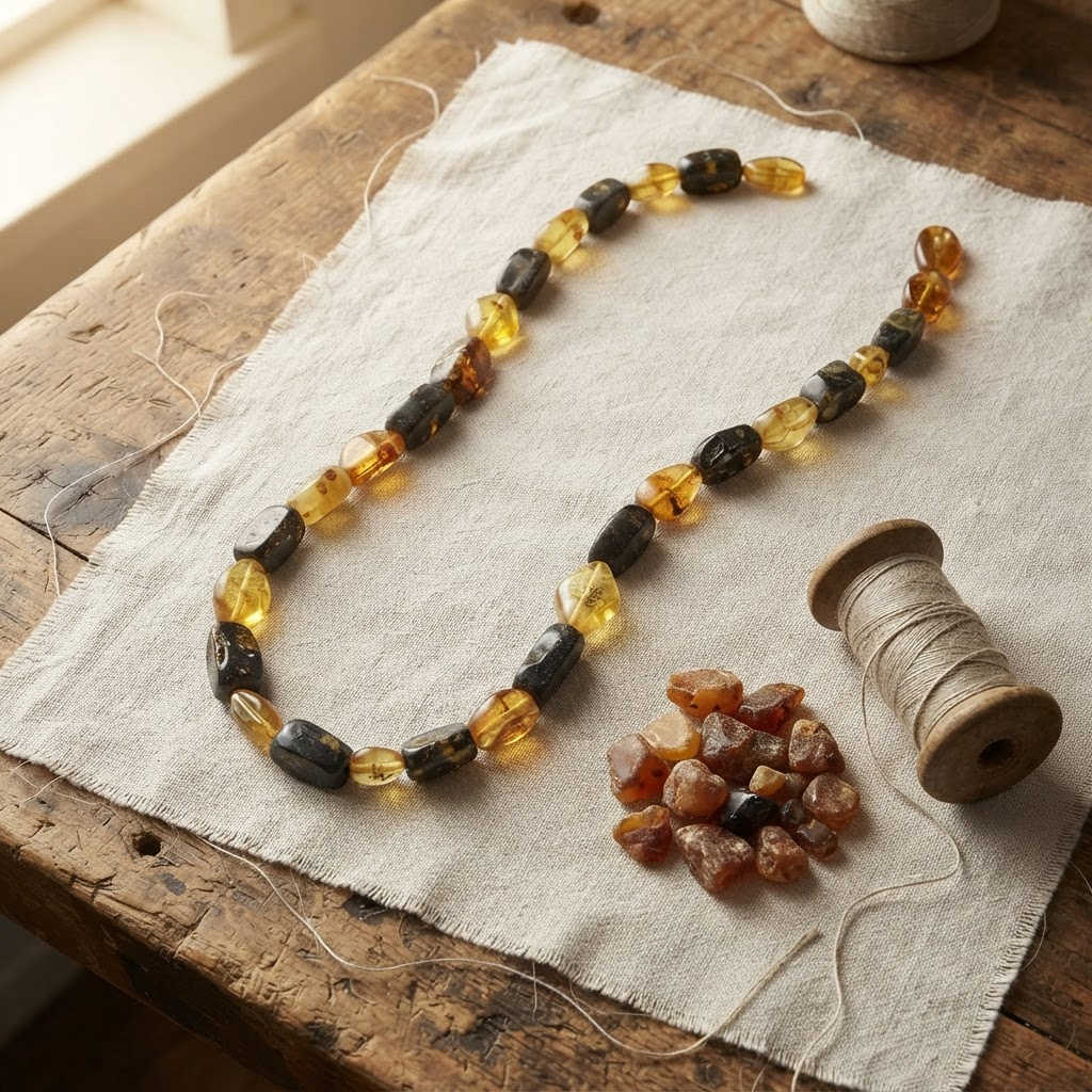 Margaret's Amber™ Rush Amber Necklace