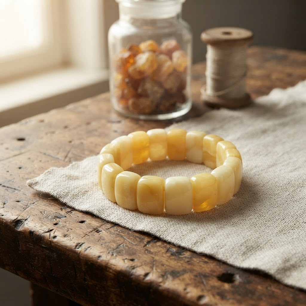 Margaret's Amber™ Willow Rainbow Amber Bracelet