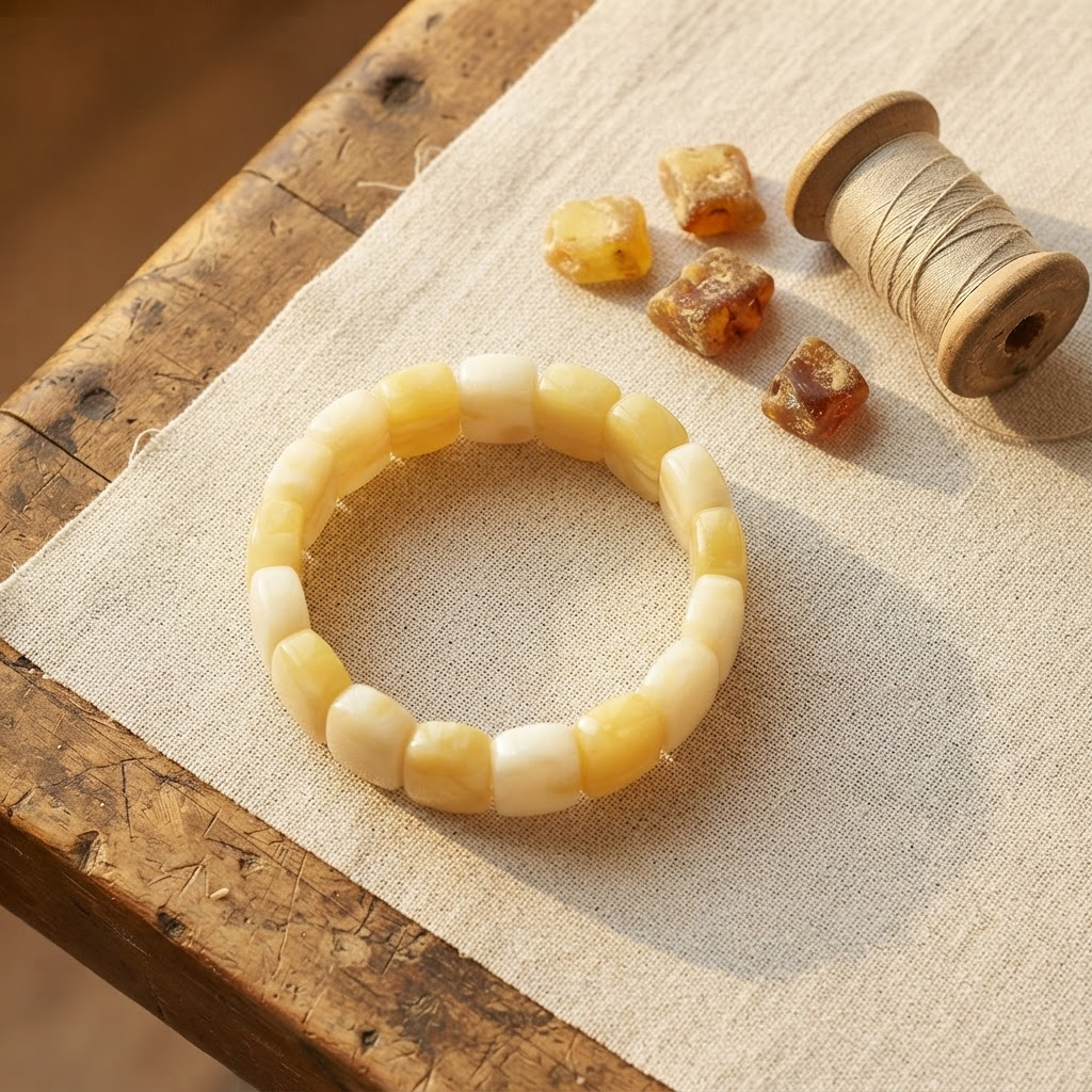 Margaret's Amber™ Willow Rainbow Amber Bracelet