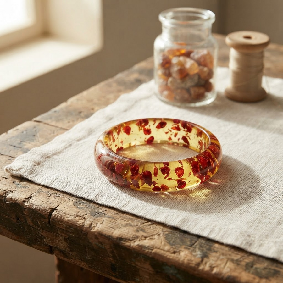 Margaret's Amber™ Butter Wildflower Amber Bracelet