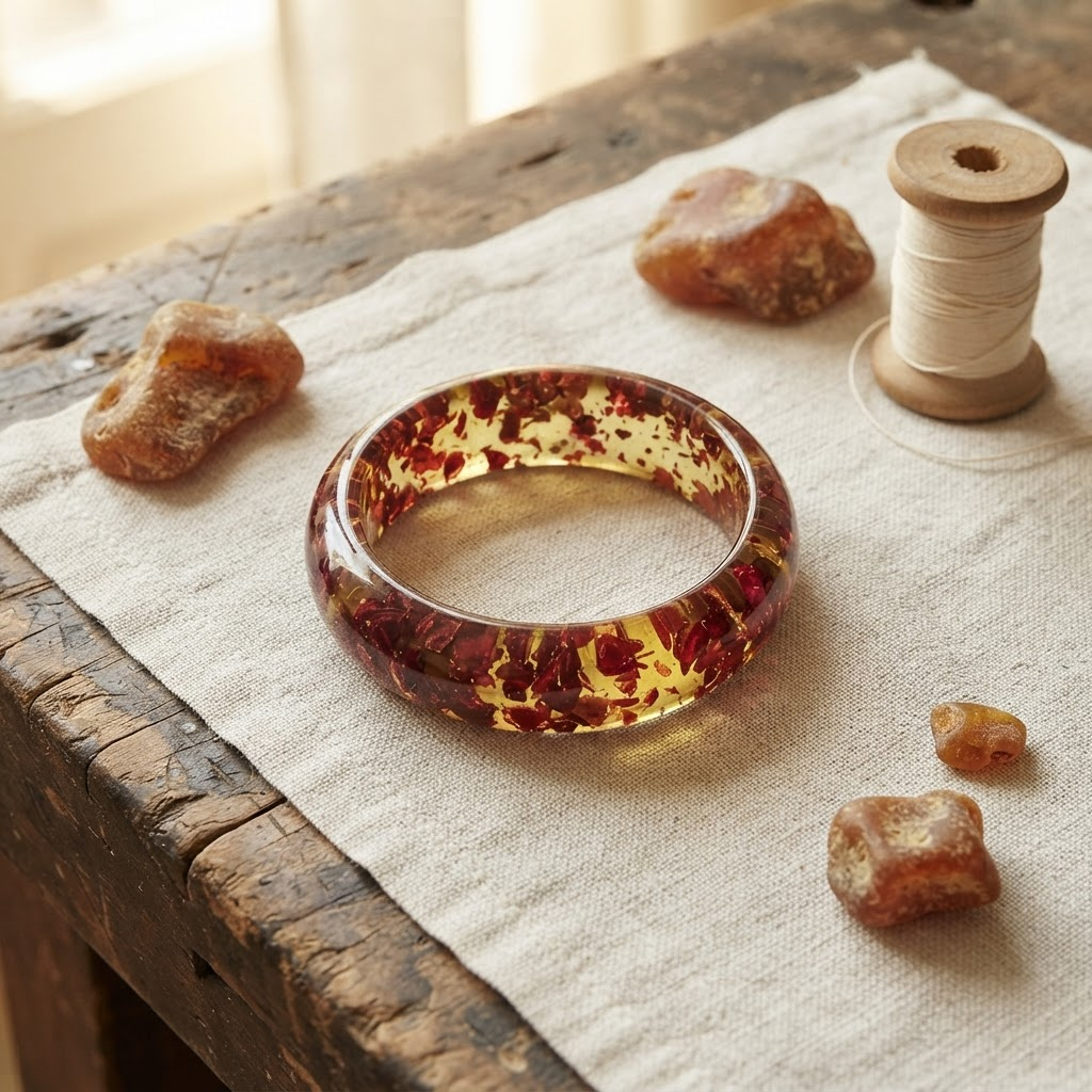 Margaret's Amber™ Butter Wildflower Amber Bracelet