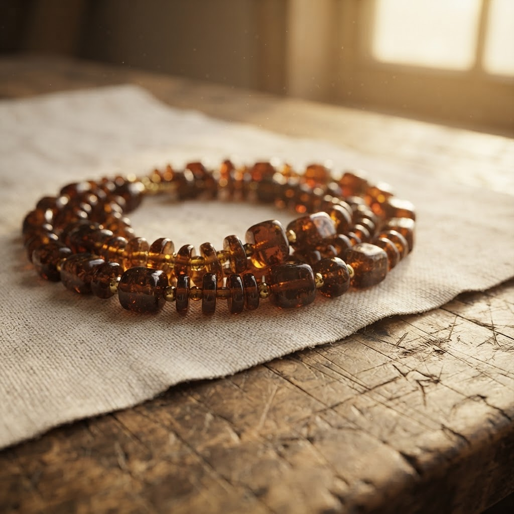 Margaret's Amber™ Iris Amber Necklace