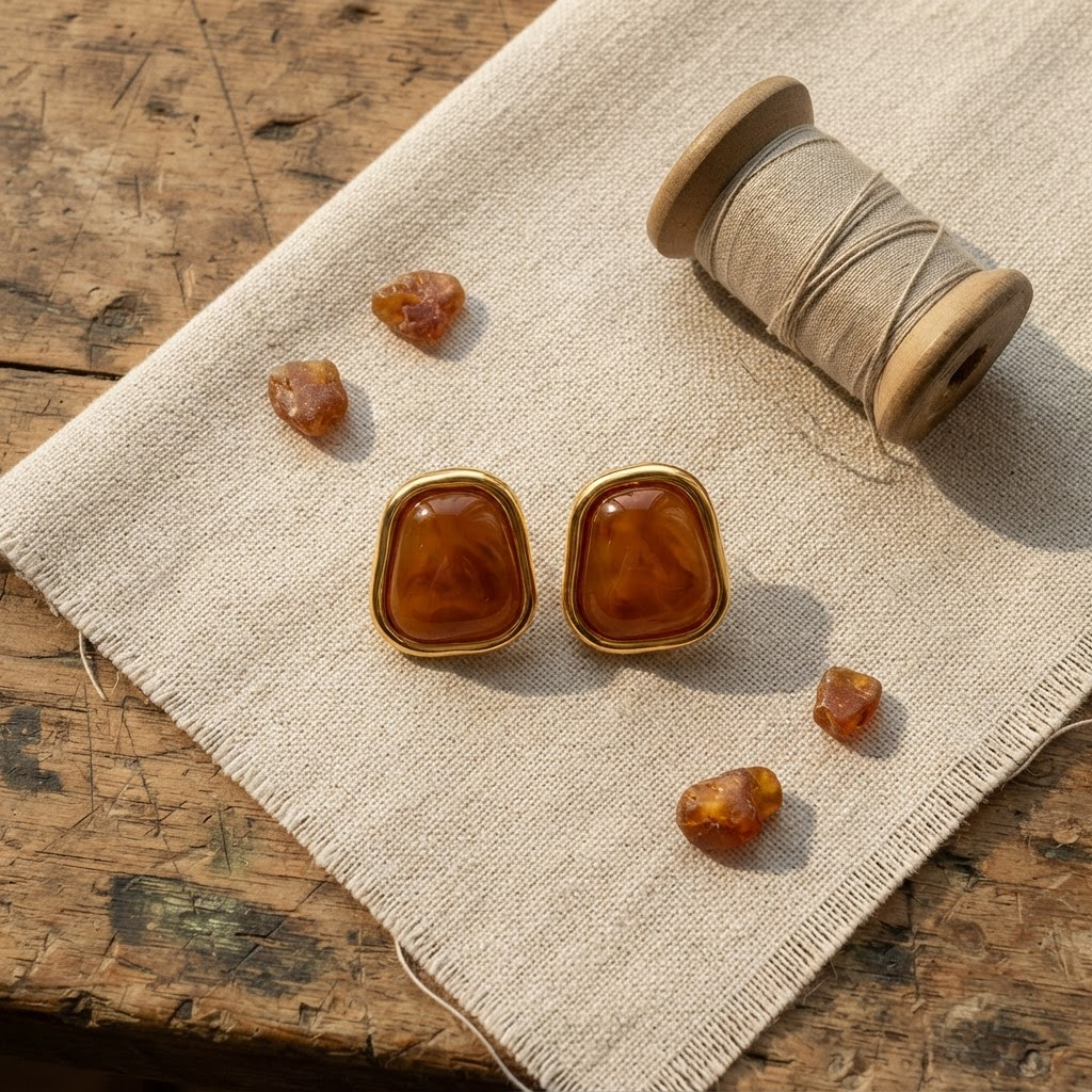 Margaret's Amber™ Vale Amber Earrings