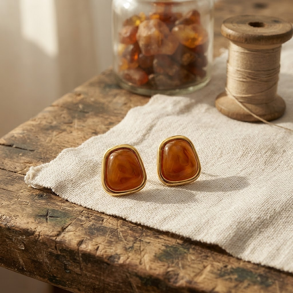 Margaret's Amber™ Vale Amber Earrings
