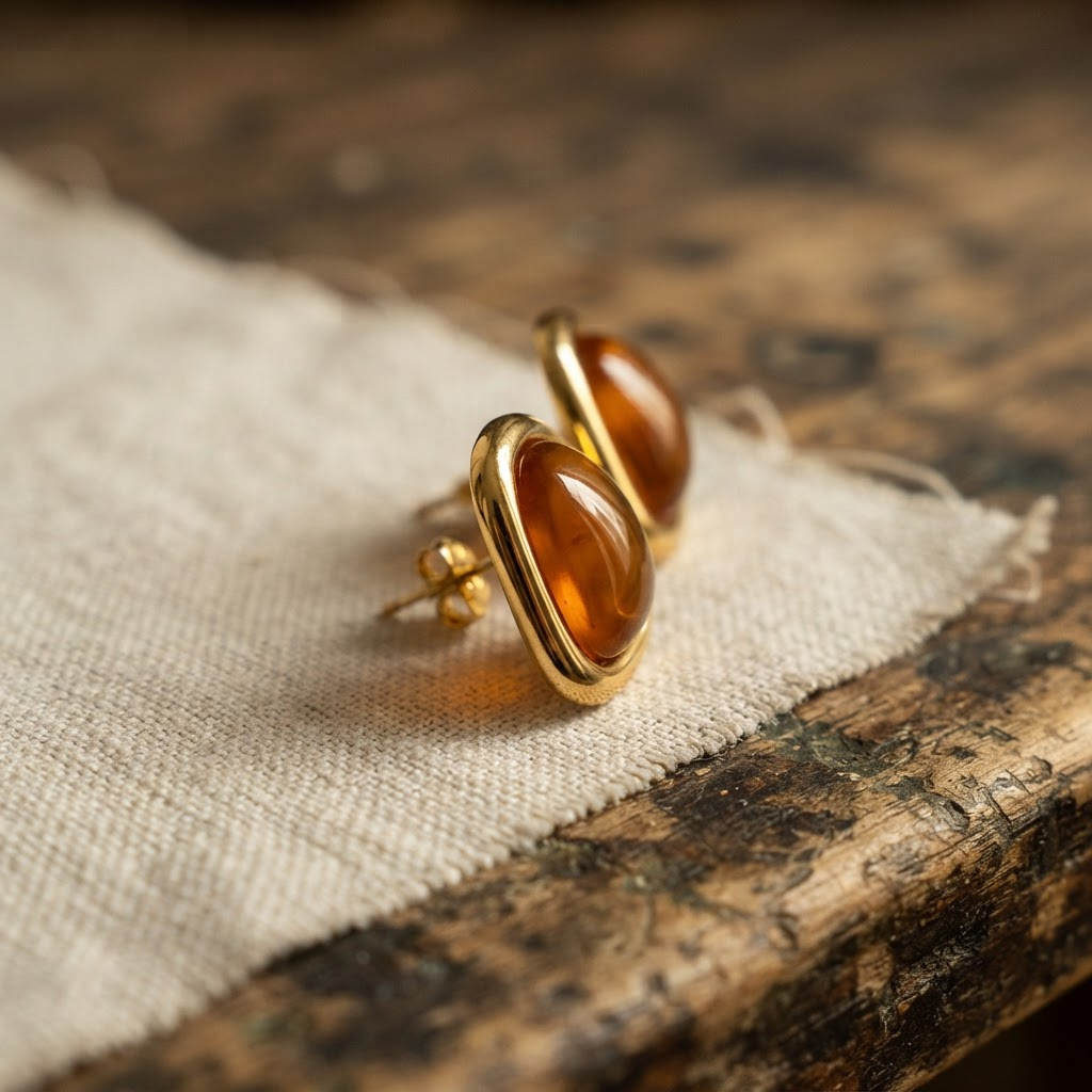 Margaret's Amber™ Vale Amber Earrings