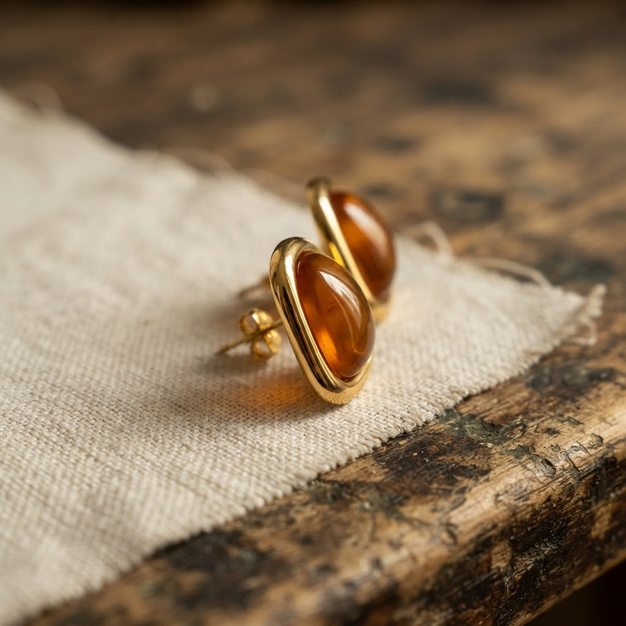 Margaret's Amber™ Vale Amber Earrings