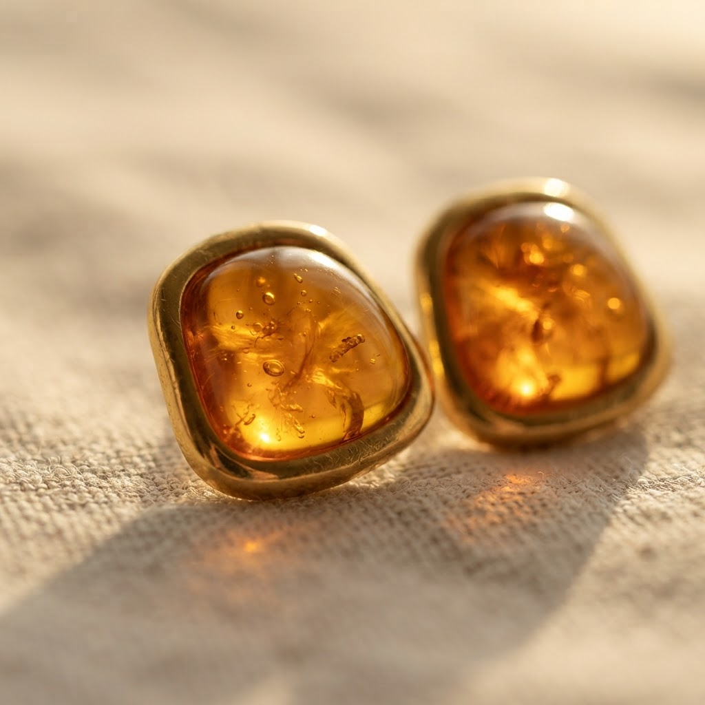 Margaret's Amber™ Vale Amber Earrings