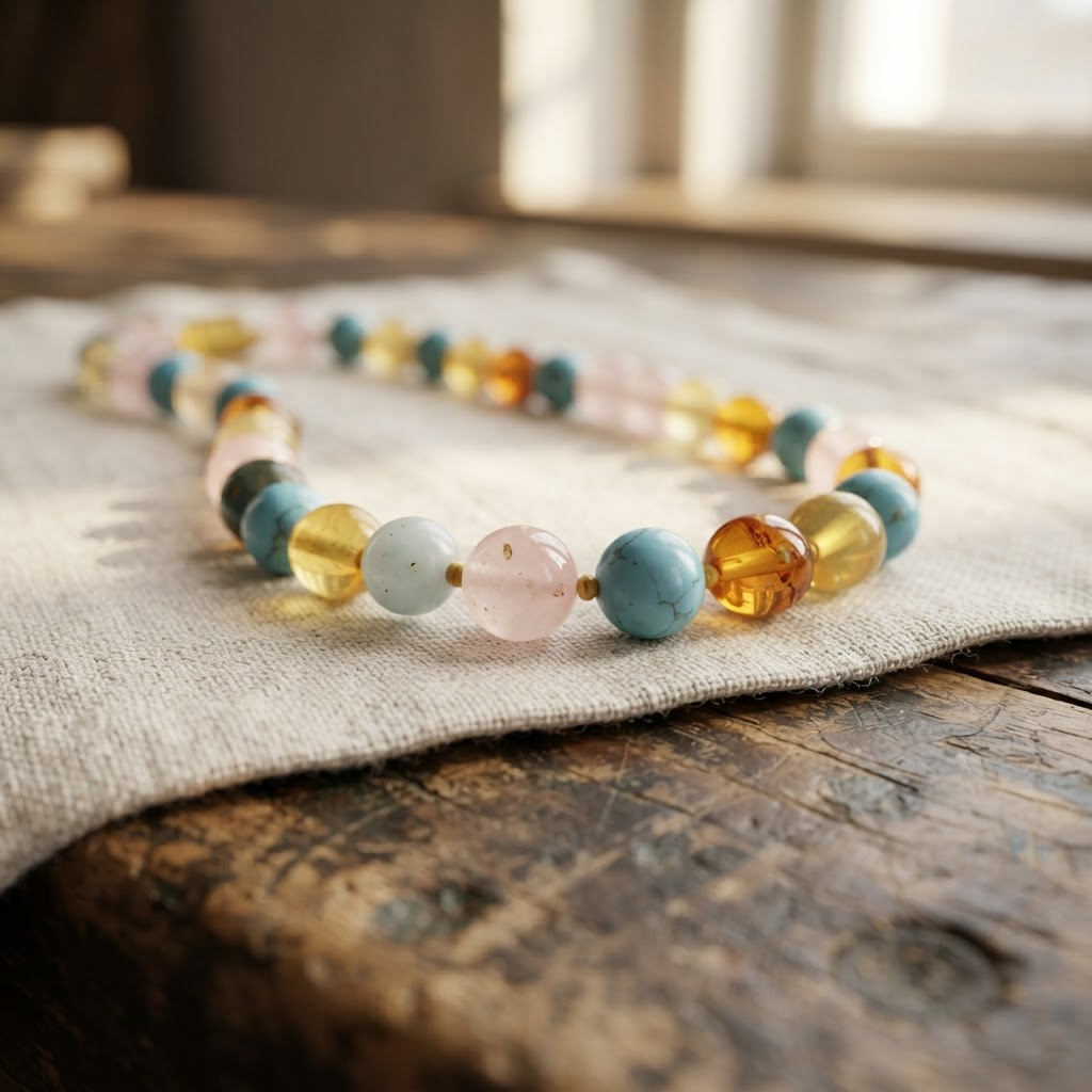 Margaret's Amber™ Sparrow Amber Necklace