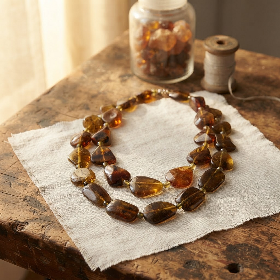 Margaret's Amber™ Hattie Amber Necklace