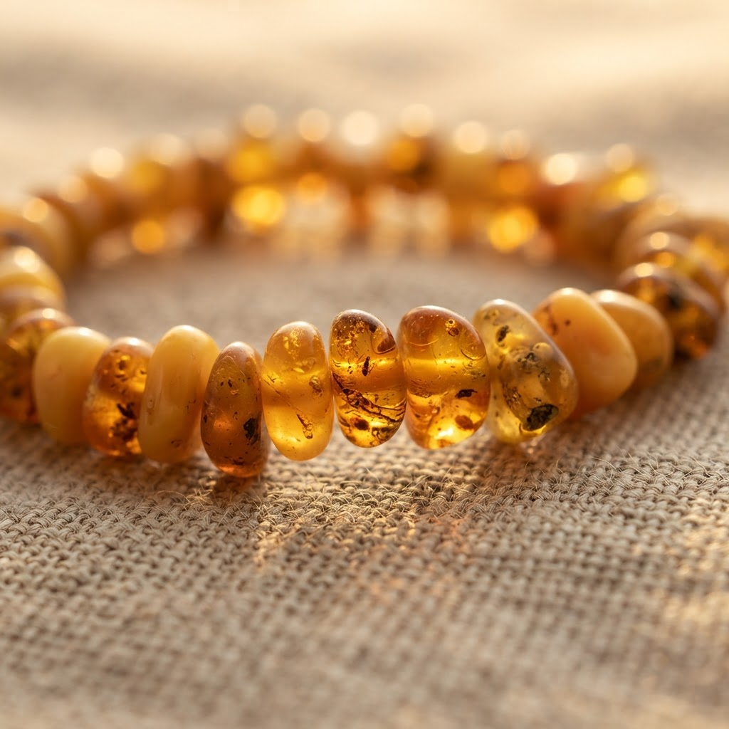 Margaret's Amber™ Moor Amber Anklet