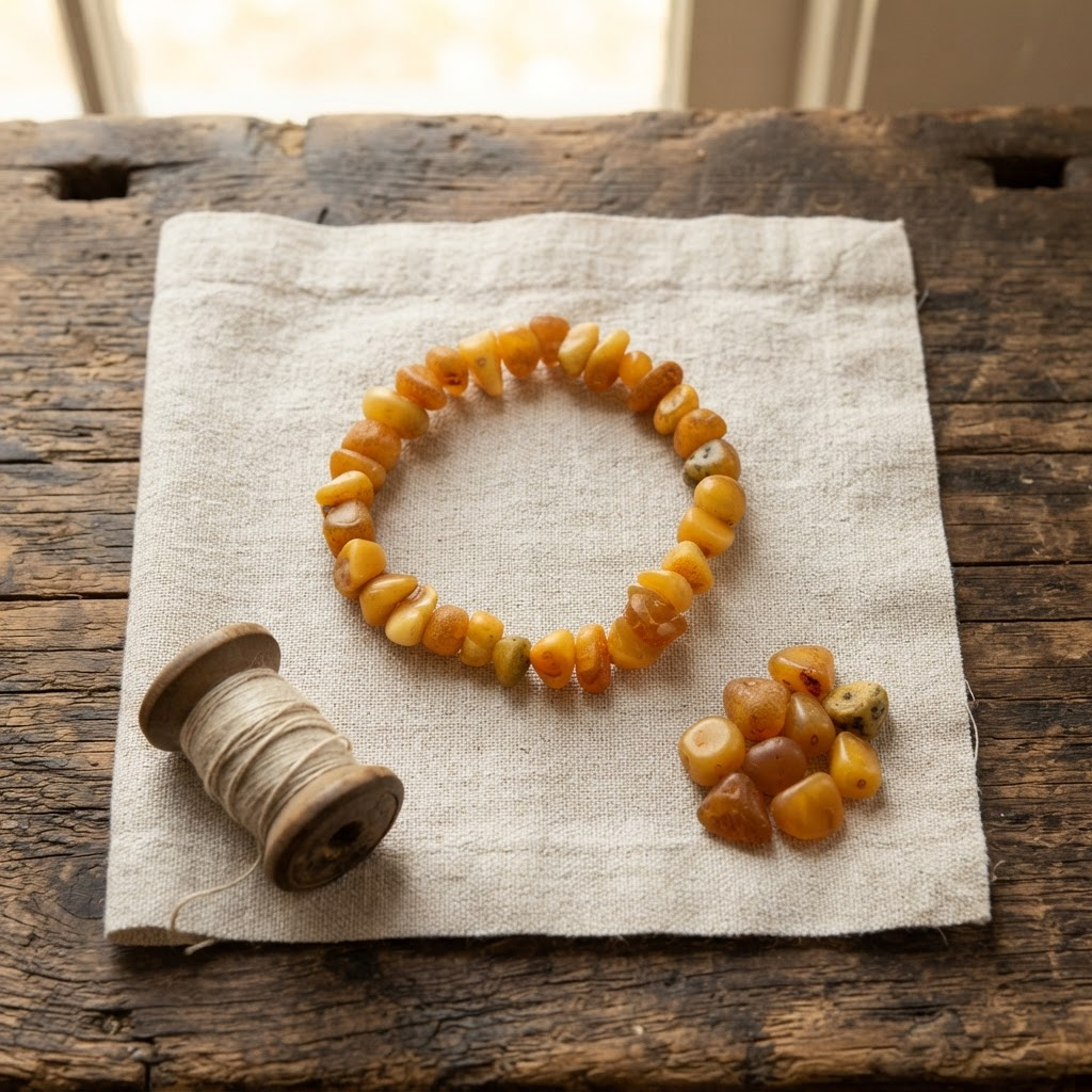 Margaret's Amber™ Moor Amber Anklet